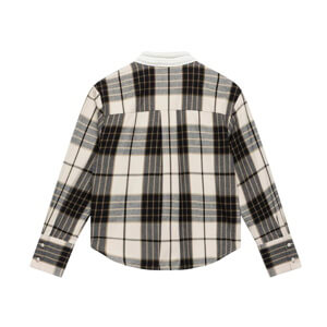 Mint Velvet Neutral Checked Cotton Shirt